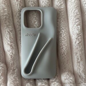 RHODE Gray Protective Phone Case iPhone 16 Pro